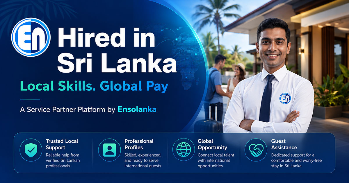 Hired in Sri Lanka platform