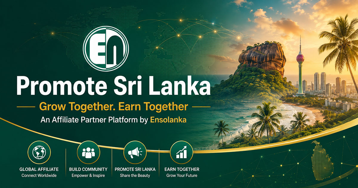 Promote Sri Lanka affiliate platform